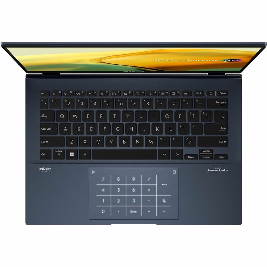 Asus Zenbook 14 OLED UX3402 UX3402VA-DS94 14" Notebook - 2.8K - Intel Core i9 13th Gen i9-13900H - Intel Evo Platform - 16 GB - 1 TB SSD - Ponder Blue UX3402VA-DS94