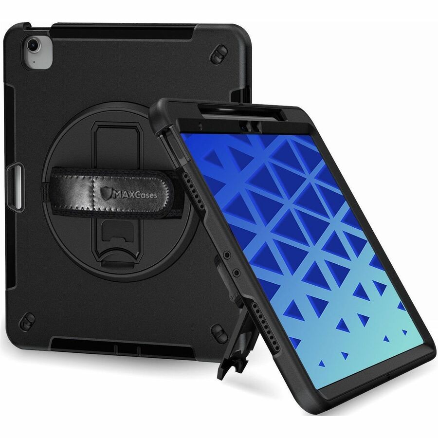MAXCases Extreme Shield Rugged Carrying Case for 13" Apple iPad Air 13 (2024) Tablet - Black APESIPA613BLK