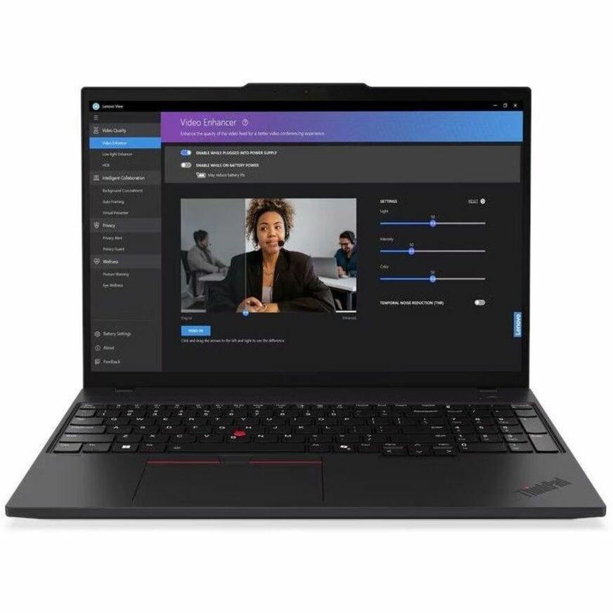 Lenovo ThinkPad T16 Gen 3 21MN0070US 16" Touchscreen Notebook - WUXGA - Intel Core Ultra 7 155U - 32 GB - 512 GB SSD - English Keyboard - Black 21MN0070US