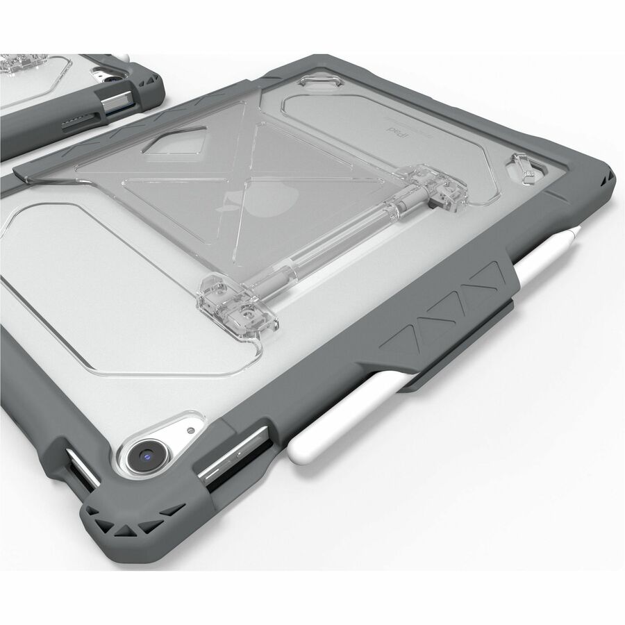 MAXCases Shield Extreme-X2 for iPad 10 10.9" (2022) (Black Bezel-Gray Case) APSXX2IP10BLK