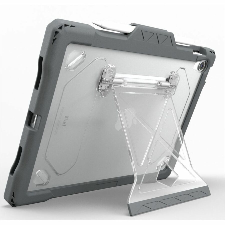 MAXCases Shield Extreme-X2 for iPad 10 10.9" (2022) (Black Bezel-Gray Case) APSXX2IP10BLK