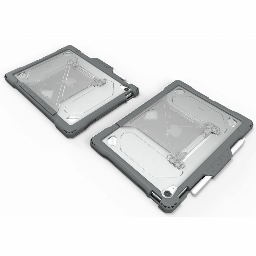 MAXCases Shield Extreme-X2 for iPad 10 10.9" (2022) (Black Bezel-Gray Case) APSXX2IP10BLK