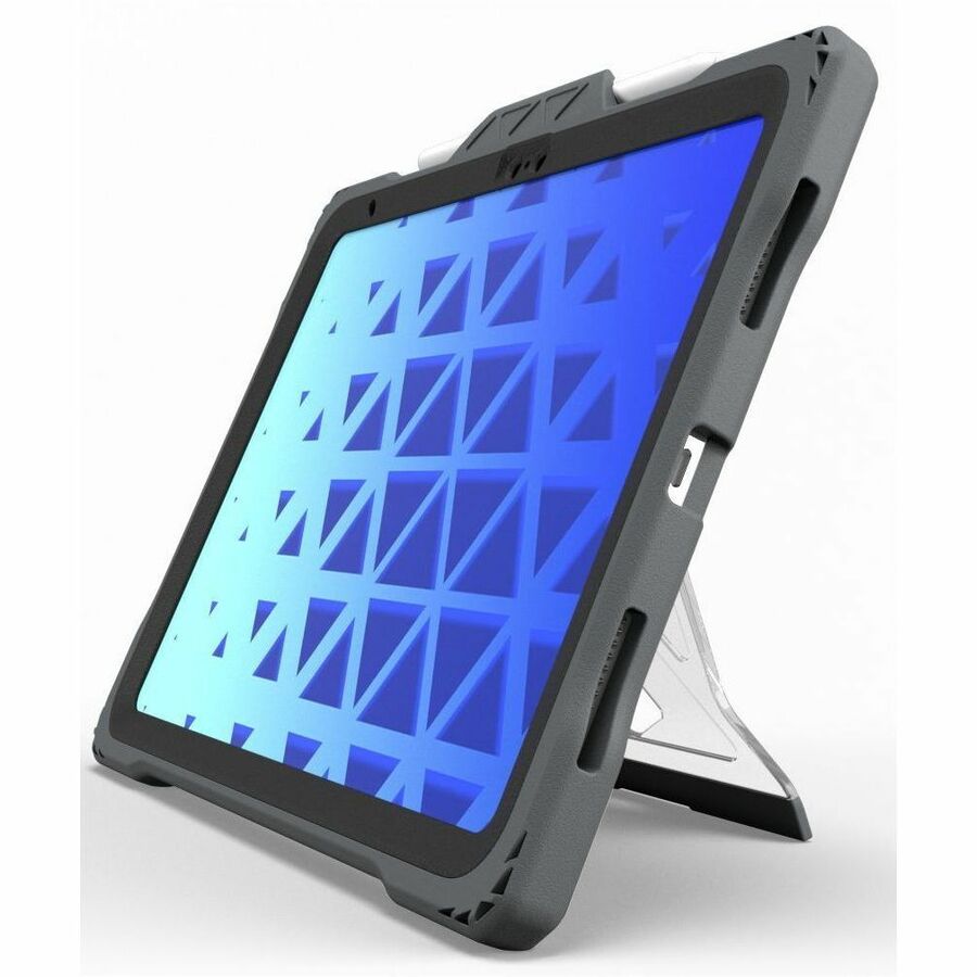 MAXCases Shield Extreme-X2 for iPad 10 10.9" (2022) (Black Bezel-Gray Case) APSXX2IP10BLK