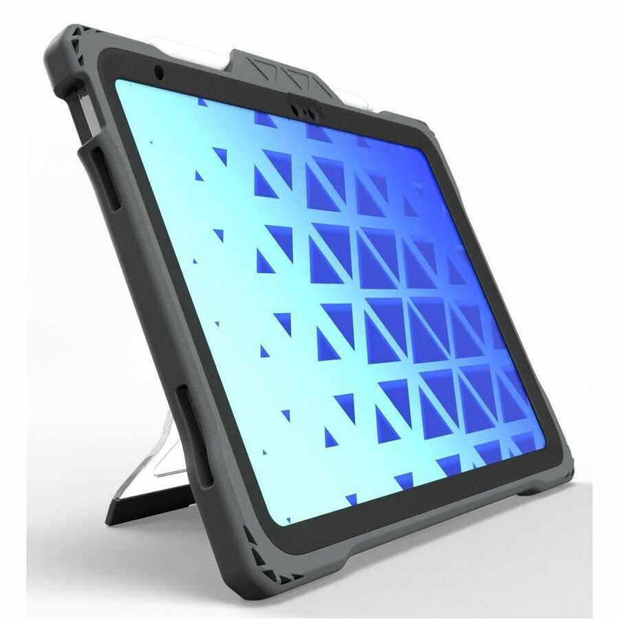 MAXCases Shield Extreme-X2 for iPad 10 10.9" (2022) (Black Bezel-Gray Case) APSXX2IP10BLK