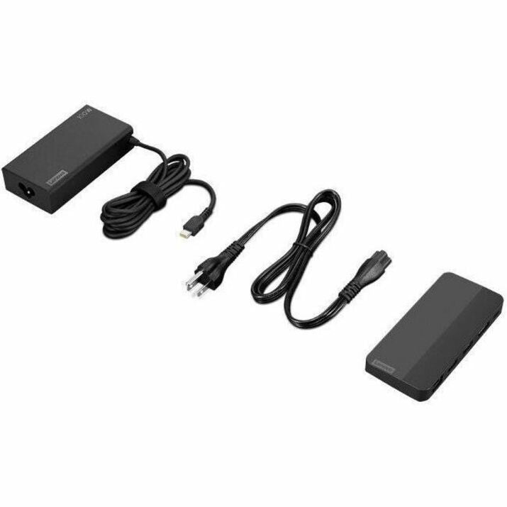 Lenovo USB-C Dual Display Travel Dock 40B90100US