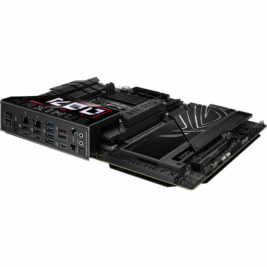 Asus ROG MAXIMUS Z890 HERO Gaming Desktop Motherboard - Intel Z890 Chipset - Socket LGA-1851 - ATX ROG MAXIMUS Z890 HERO