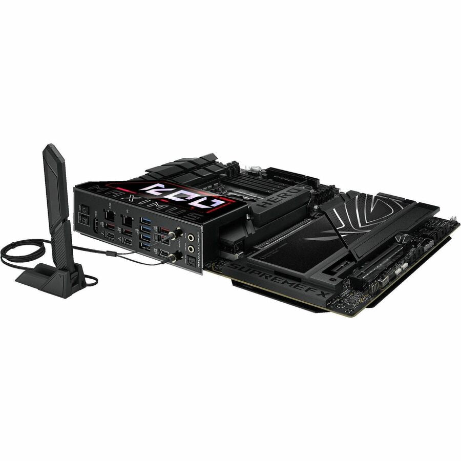 Asus ROG MAXIMUS Z890 HERO Gaming Desktop Motherboard - Intel Z890 Chipset - Socket LGA-1851 - ATX ROG MAXIMUS Z890 HERO