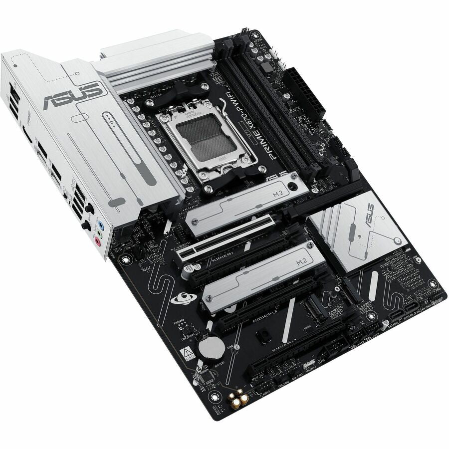 Asus Prime X870-P WIFI Gaming Desktop Motherboard - AMD X870 Chipset - Socket AM5 - ATX PRIMEX870-PWIFI
