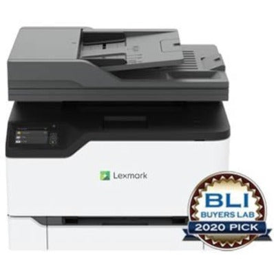 Lexmark CX431adw Laser Multifunction Printer-Color-Copier/Fax/Scanner-26 ppm Mono/26 ppm Color Print-2400x600 dpi Print-Automatic Duplex Print-75000 Pages-251 sheets Input-600 dpi Optical Scan-Color Fax-Wireless LAN 40N9370