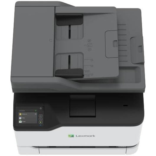 Lexmark CX431adw Laser Multifunction Printer-Color-Copier/Fax/Scanner-26 ppm Mono/26 ppm Color Print-2400x600 dpi Print-Automatic Duplex Print-75000 Pages-251 sheets Input-600 dpi Optical Scan-Color Fax-Wireless LAN 40N9370