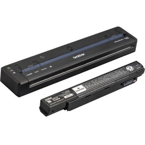 Brother PocketJet 8 Mobile Direct Thermal Printer - Monochrome - Portable - Label Print - USB - Bluetooth PJ863L