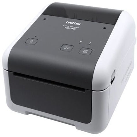 Brother TD4520DN Desktop Direct Thermal Printer - Monochrome - Label Print - Fast Ethernet - USB - Serial TD4520DN