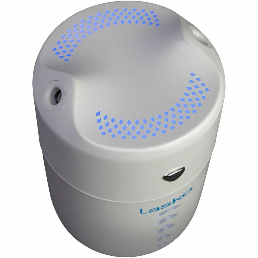 Lasko Ultrasonic Personal Cool Mist Humidifier with Nightlight, UH150, White UH150