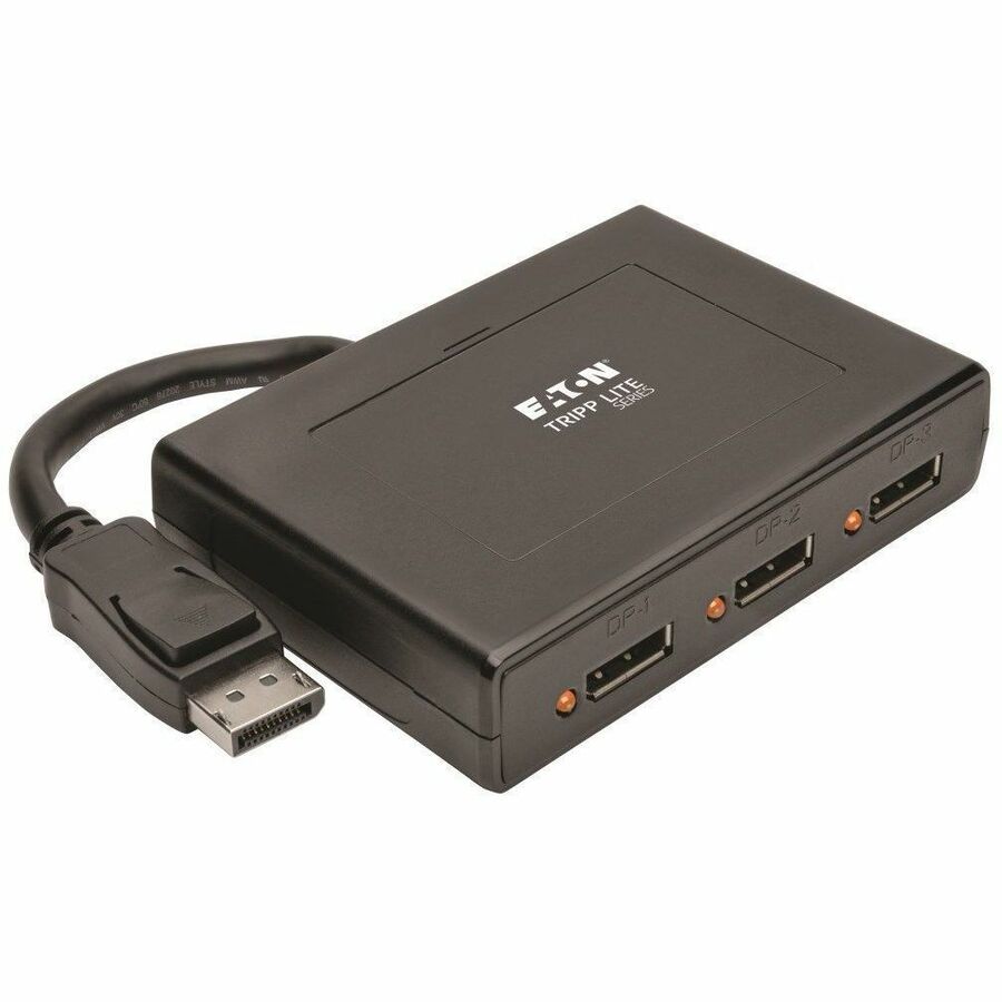 Eaton Tripp Lite Series 3-Port DisplayPort Multi-Monitor Splitter, MST Hub, 4K 60Hz UHD, DP1.2, TAA B156-003-V2