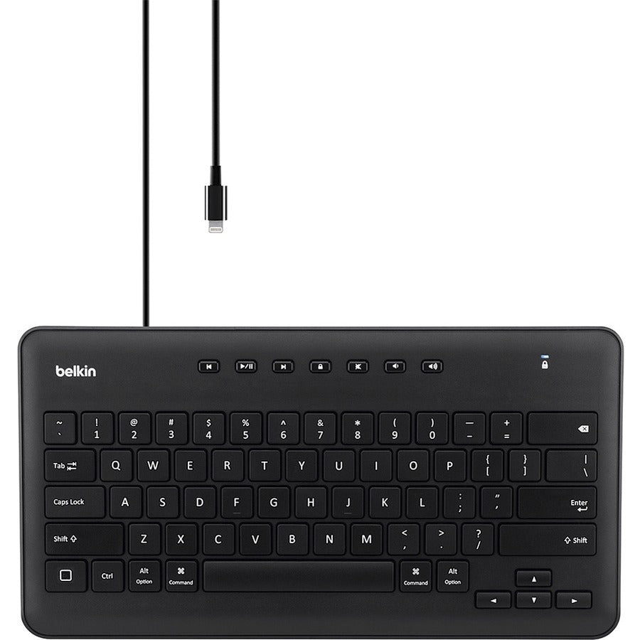 Belkin Wired Keyboard for iPad with Lightning Connector - Designed for Classroom Use - MFI Certified B2B124