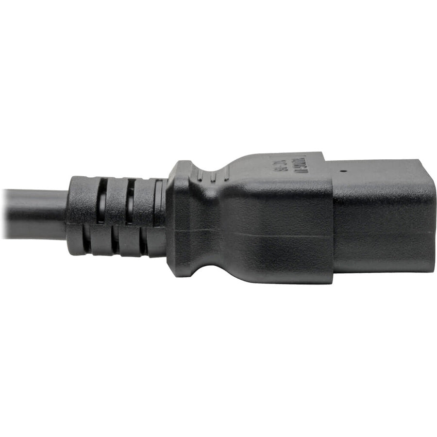 Eaton Tripp Lite Series Power Cord, C19 to NEMA L6-30 - Heavy-Duty, 20A, 100-250V, 12 AWG, 12 ft. (3.66 m), Black P040-012-P30