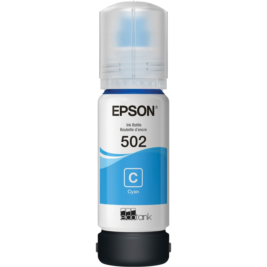 Epson T502, Cyan Ink Bottle T502220-S