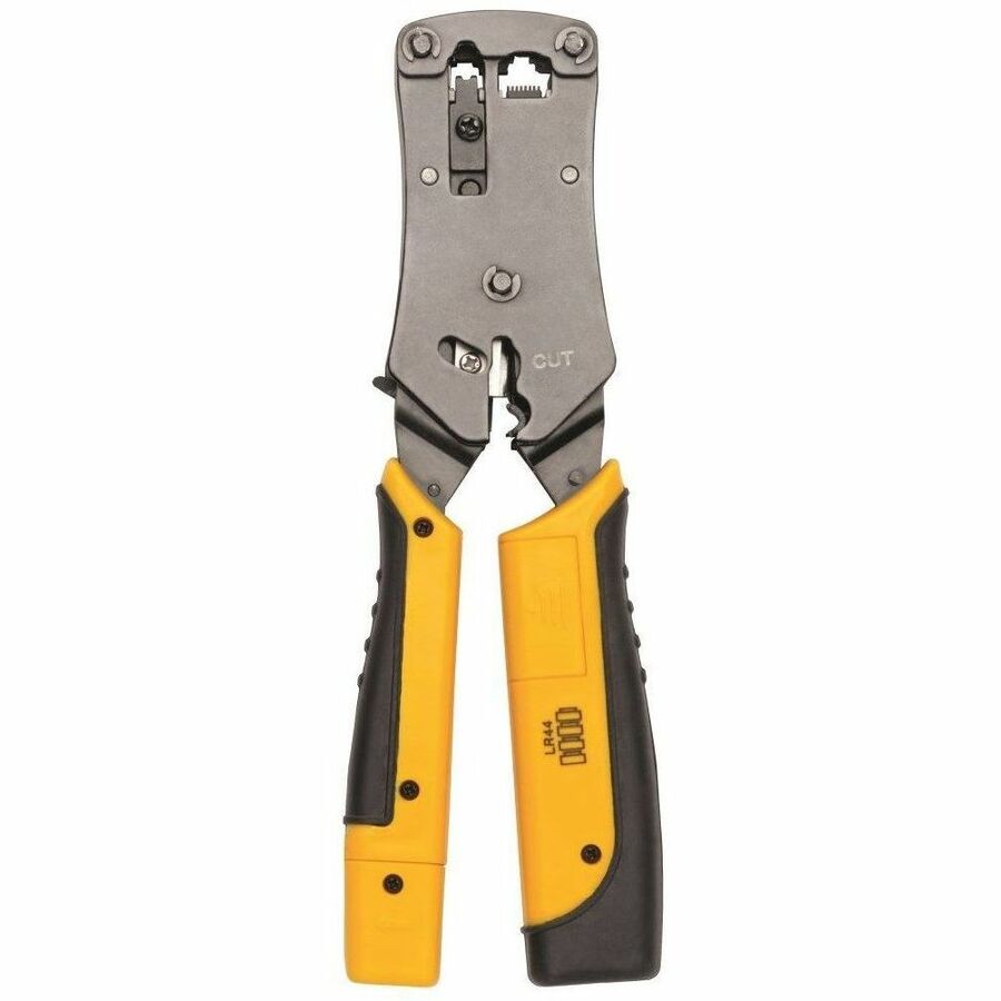 Eaton Tripp Lite Series RJ11/RJ12/RJ45 Wire Crimper with Built-in Cable Tester T100-001-TST