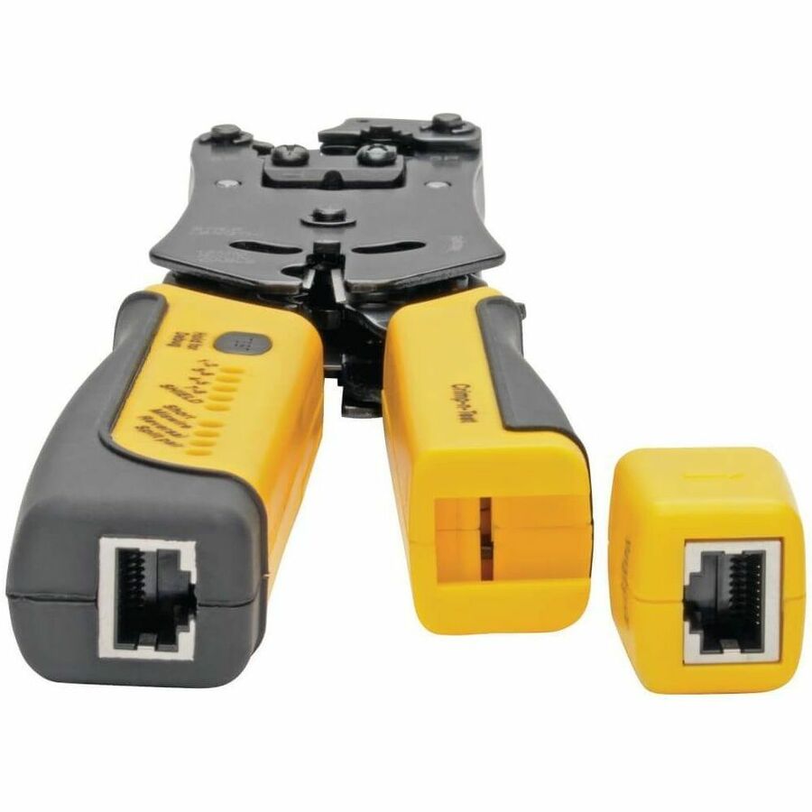 Eaton Tripp Lite Series RJ11/RJ12/RJ45 Wire Crimper with Built-in Cable Tester T100-001-TST