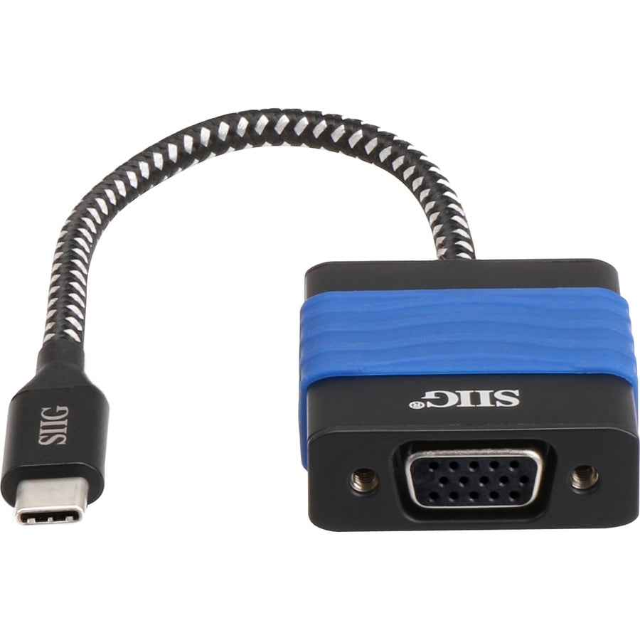 SIIG USB Type-C to VGA Video Cable Adapter CB-TC0114-S2
