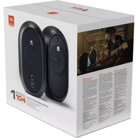 JBL 104-BT Portable Bluetooth Speaker System - 60 W RMS - Matte Black 104SET-BT-US