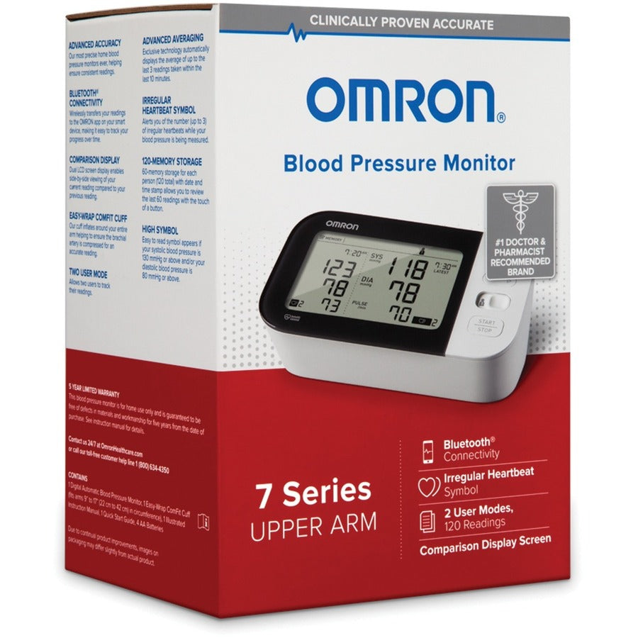 Omron 7 Series Wireless Upper Arm Blood Pressure Monitor BP7350