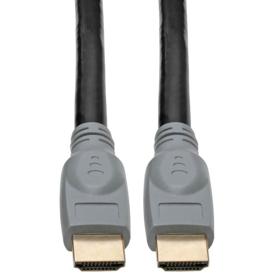 Eaton Tripp Lite Series 4K HDMI Cable (M/M) - 4K 60 Hz, HDR, 4:4:4, Gripping Connectors, Black, 25 ft. P568-025-2A