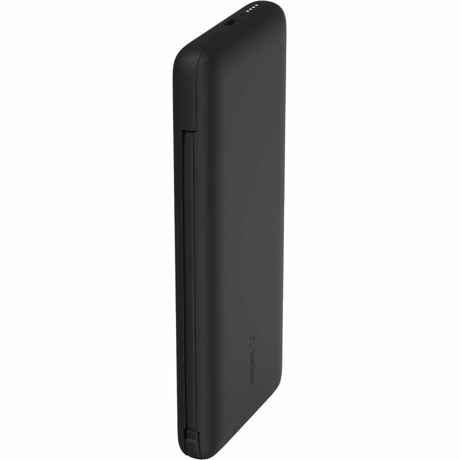 Belkin BoostCharge Plus 10K USB-C Power Bank with Integrated Cables BPB006BTBLK