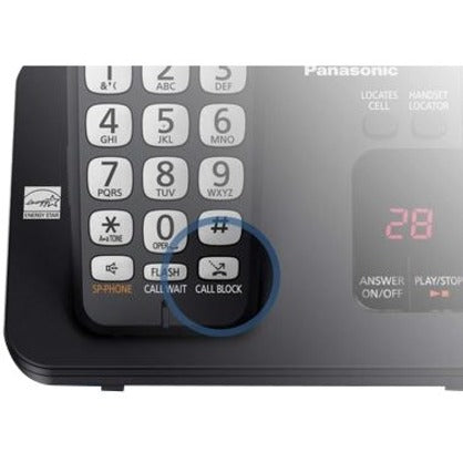 Panasonic KX-TGE432B DECT 6.0 Cordless Phone KX-TGE432B