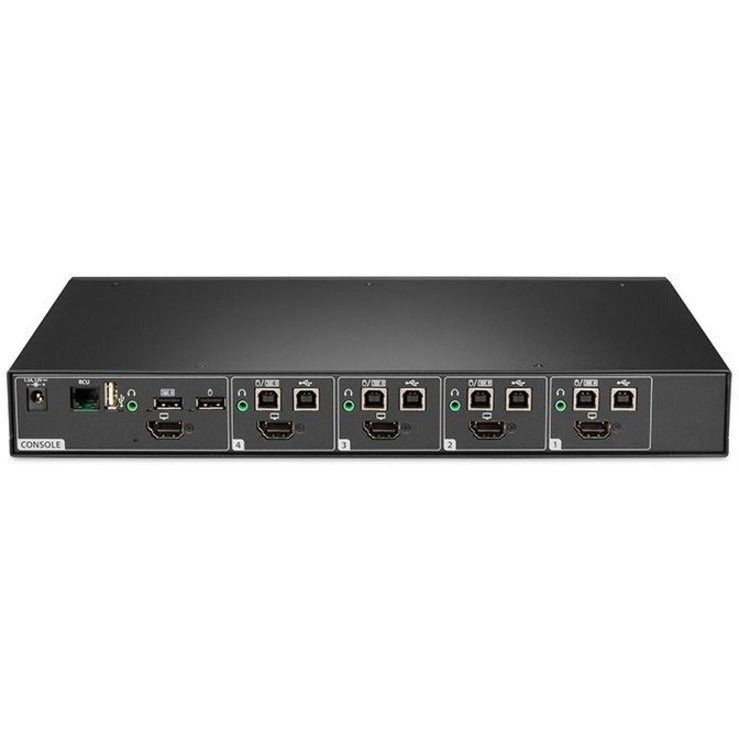 Vertiv Cybex SC800 Secure KVM| 4 Port Universal DP/H Single Display| CAC PP4.0 SC845DPH-400