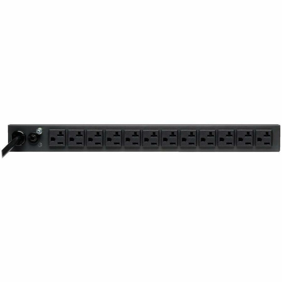 Eaton Tripp Lite Series 2.4kW Single-Phase 120V Basic PDU - 13 NEMA 5-15/20R Outlets, L5-20P Input, 6 ft. (1.83 m) Cord, 1U Rack-Mount PDU1220T6
