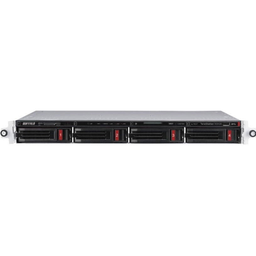BUFFALO TeraStation WS5420 4-Bay Rackmount Windows Server IoT 2019 NAS 32TB Hard Drives Included WS5420RN32S9