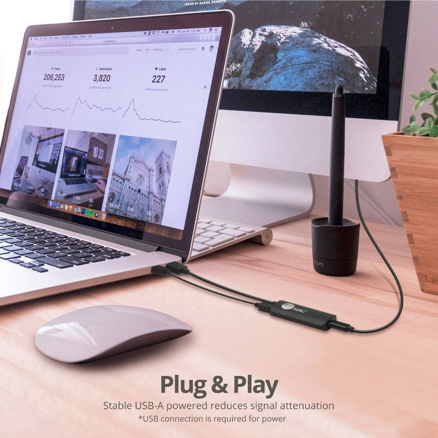 SIIG HDMI to USB-C Port 4K 60Hz Converter Adapter CB-H21711-S1