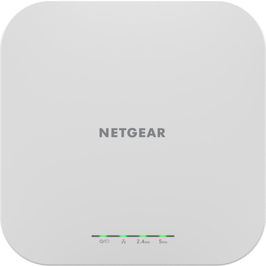 Netgear WAX610 IEEE 802.11 a/b/g/n/ac/ax/i 1.80 Gbit/s Wireless Access Point - Indoor WAX610-100NAS