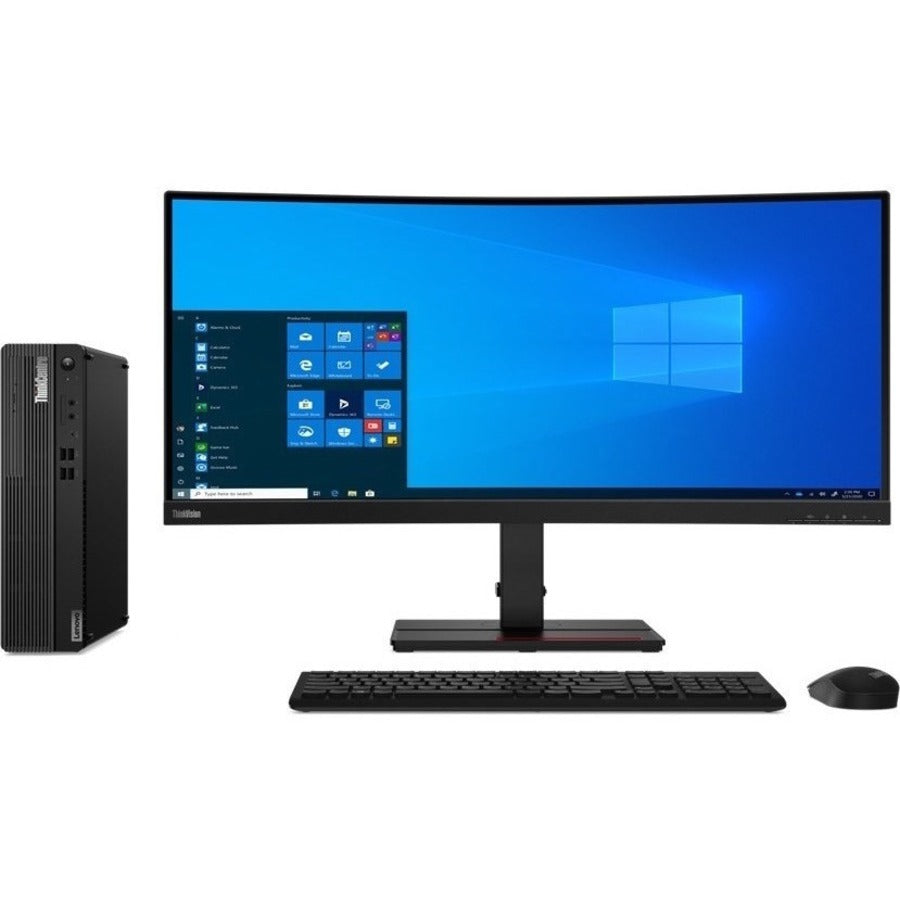 Lenovo ThinkCentre M75s Gen 2 11R8001XUS Desktop Computer - AMD Ryzen 5 PRO 5650G - 8 GB - 256 GB SSD - Small Form Factor - Black 11R8001XUS