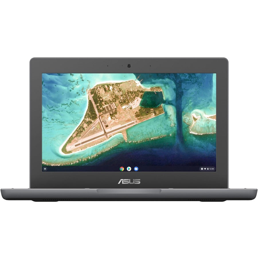Asus Chromebook Flip CR1 CR1100FKA-YZ182T 11.6" Touchscreen Rugged Convertible 2 in 1 Chromebook - HD - Intel Celeron N5100 - 8 GB - 32 GB Flash Memory - Dark Gray CR1100FKA-YZ182T