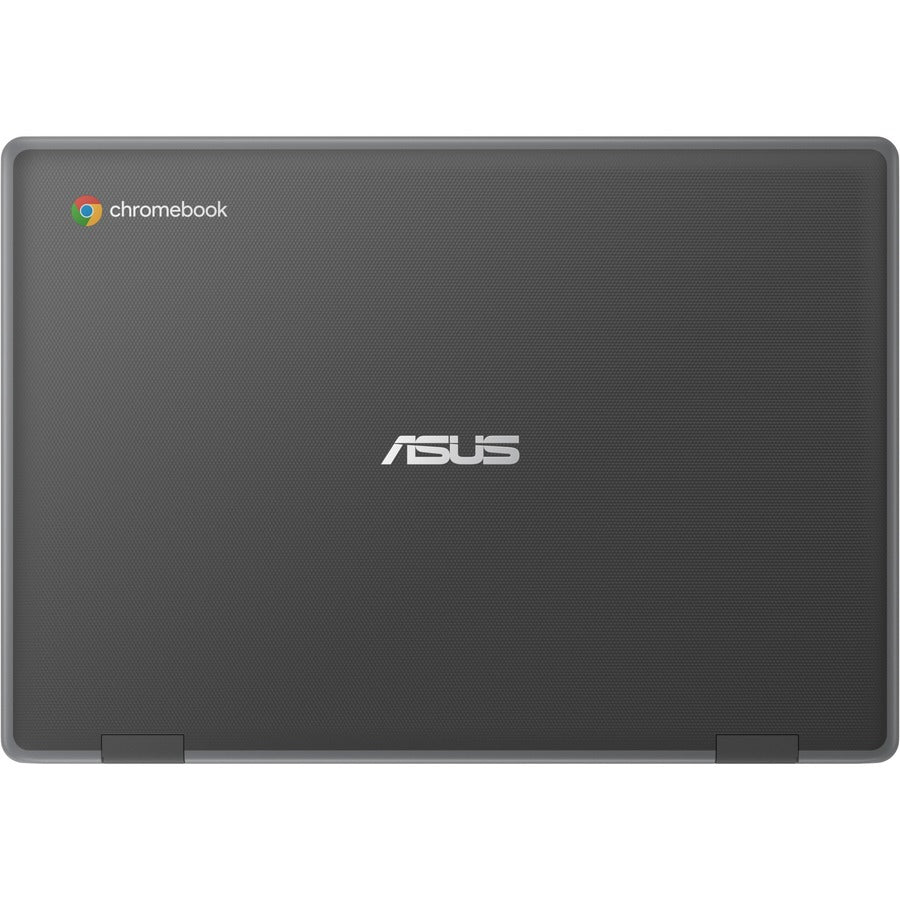 Asus Chromebook Flip CR1 CR1100FKA-YZ182T 11.6" Touchscreen Rugged Convertible 2 in 1 Chromebook - HD - Intel Celeron N5100 - 8 GB - 32 GB Flash Memory - Dark Gray CR1100FKA-YZ182T
