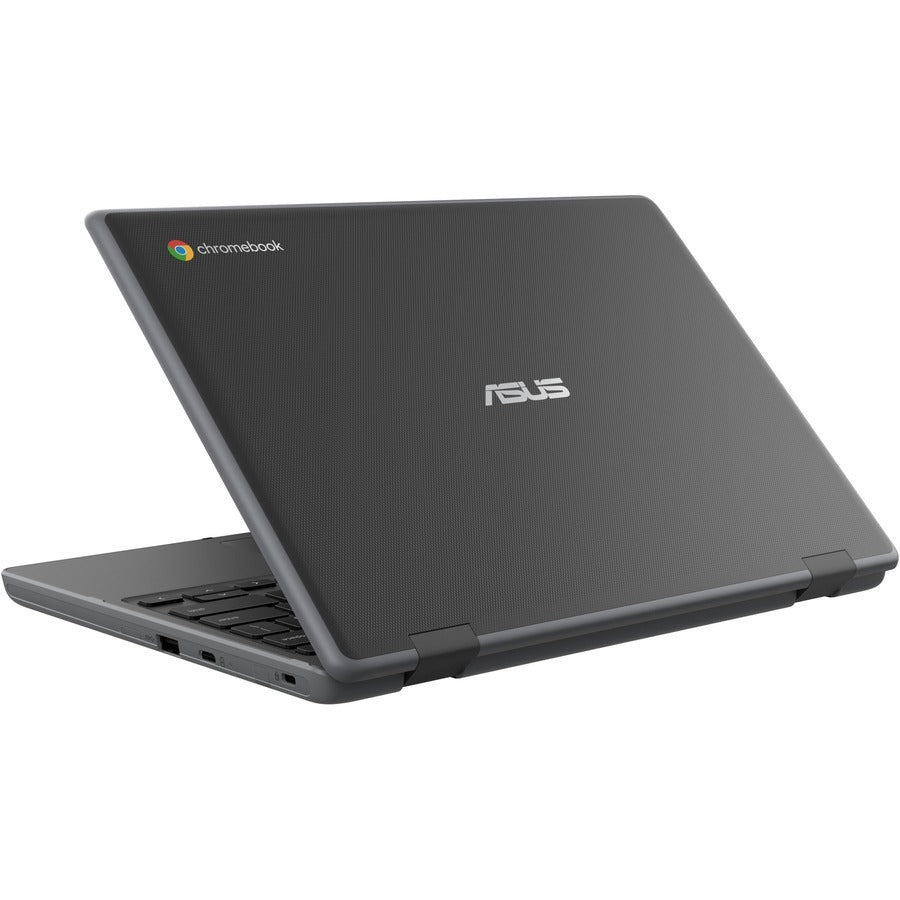 Asus Chromebook Flip CR1 CR1100FKA-YZ182T 11.6" Touchscreen Rugged Convertible 2 in 1 Chromebook - HD - Intel Celeron N5100 - 8 GB - 32 GB Flash Memory - Dark Gray CR1100FKA-YZ182T