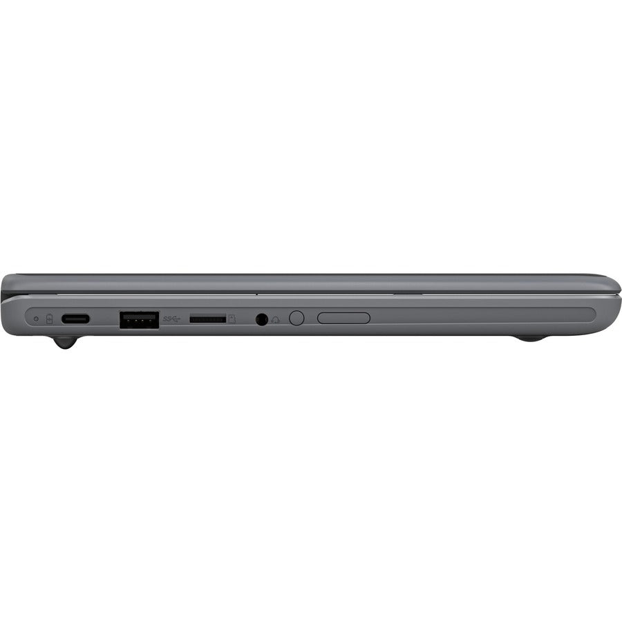 Asus Chromebook Flip CR1 CR1100FKA-YZ182T 11.6" Touchscreen Rugged Convertible 2 in 1 Chromebook - HD - Intel Celeron N5100 - 8 GB - 32 GB Flash Memory - Dark Gray CR1100FKA-YZ182T