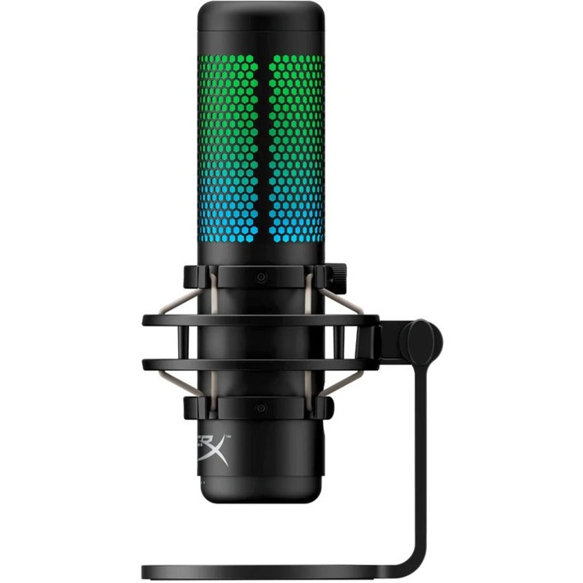 HyperX QuadCast S Wired Condenser Microphone - Black, Gray 4P5P7AA