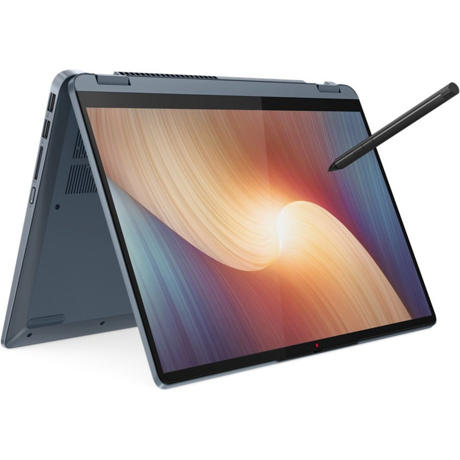 Lenovo IdeaPad Flex 5 14ALC7 82R9000RUS 14" Touchscreen Convertible 2 in 1 Notebook - WUXGA - AMD Ryzen 5 5500U - 8 GB - 256 GB SSD - English (US) Keyboard - Stone Blue 82R9000RUS