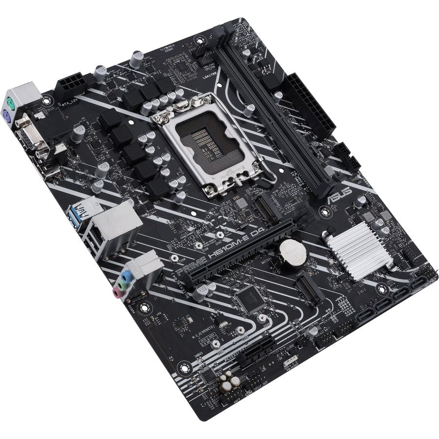 Asus Prime H610M-E D4-CSM Desktop Motherboard - Intel H610 Chipset - Socket LGA-1700 PRIME H610M-E D4-CSM
