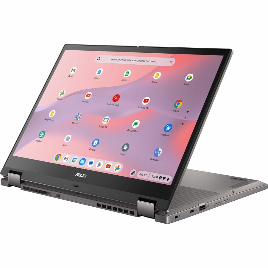 Asus Chromebook Vibe CX34 Flip CX3401 CX3401FBA-YZ762T-S 14" Touchscreen Convertible Chromebook - WUXGA - Intel Core i7 12th Gen i7-1255U - 16 GB - 512 GB SSD - Gray CX3401FBA-YZ762T-S