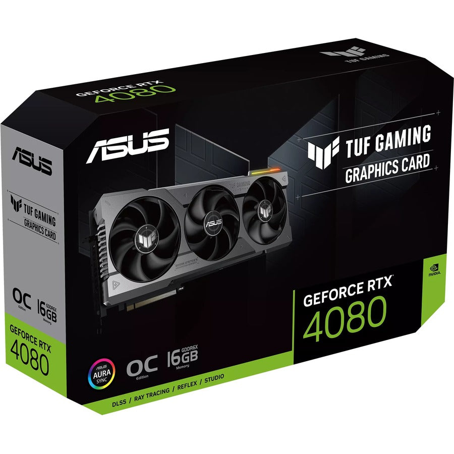 TUF NVIDIA GeForce RTX 4080 Graphic Card - 16 GB GDDR6X TUF-RTX4080-O16G-GAMING
