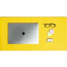 Mobile Pixels Desk Mat (Racing Yellow) 115-1001P04