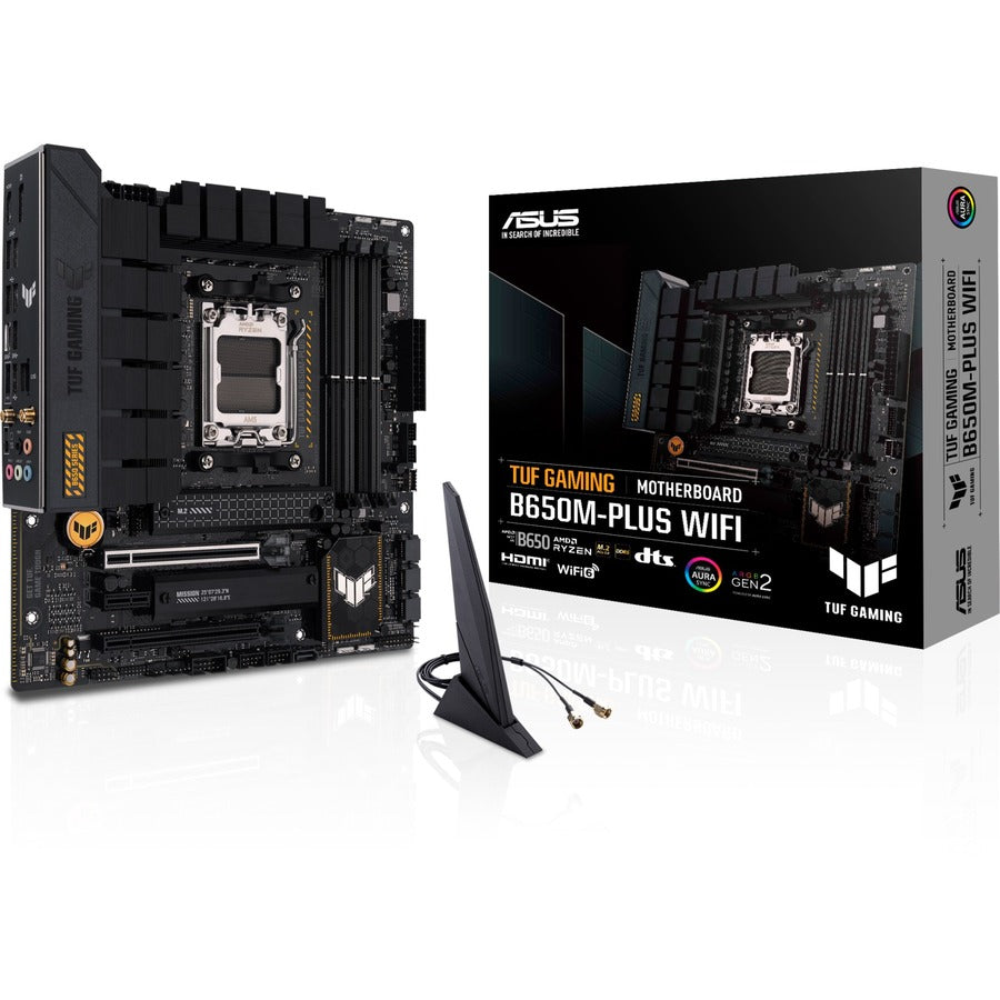 TUF GAMING B650M-PLUS WIFI Gaming Desktop Motherboard - AMD B650 Chipset - Socket AM5 - Micro ATX TUF GAMING B650M-PLUS WIFI