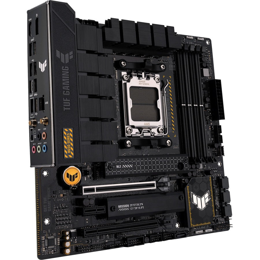 TUF GAMING B650M-PLUS WIFI Gaming Desktop Motherboard - AMD B650 Chipset - Socket AM5 - Micro ATX TUF GAMING B650M-PLUS WIFI