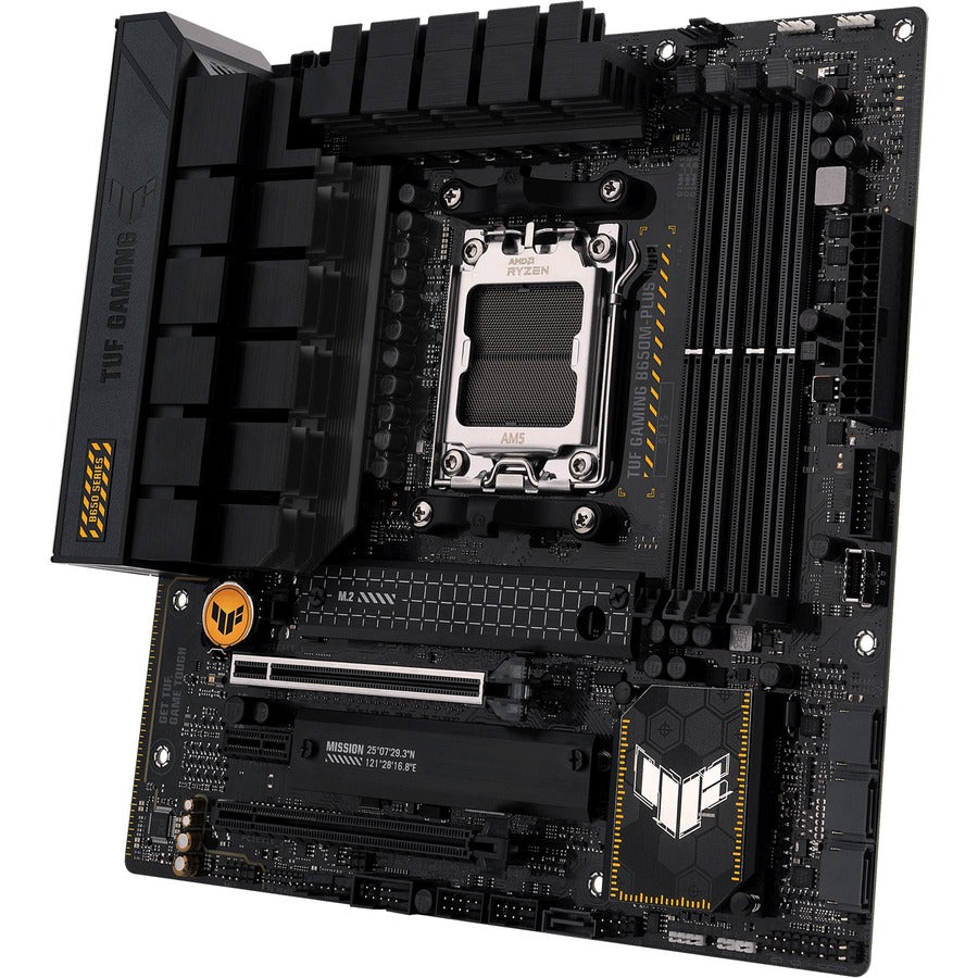 TUF GAMING B650M-PLUS WIFI Gaming Desktop Motherboard - AMD B650 Chipset - Socket AM5 - Micro ATX TUF GAMING B650M-PLUS WIFI