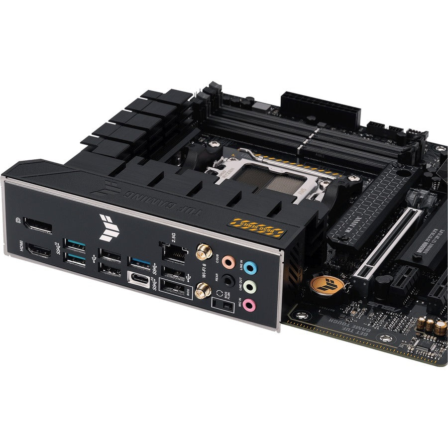 TUF GAMING B650M-PLUS WIFI Gaming Desktop Motherboard - AMD B650 Chipset - Socket AM5 - Micro ATX TUF GAMING B650M-PLUS WIFI