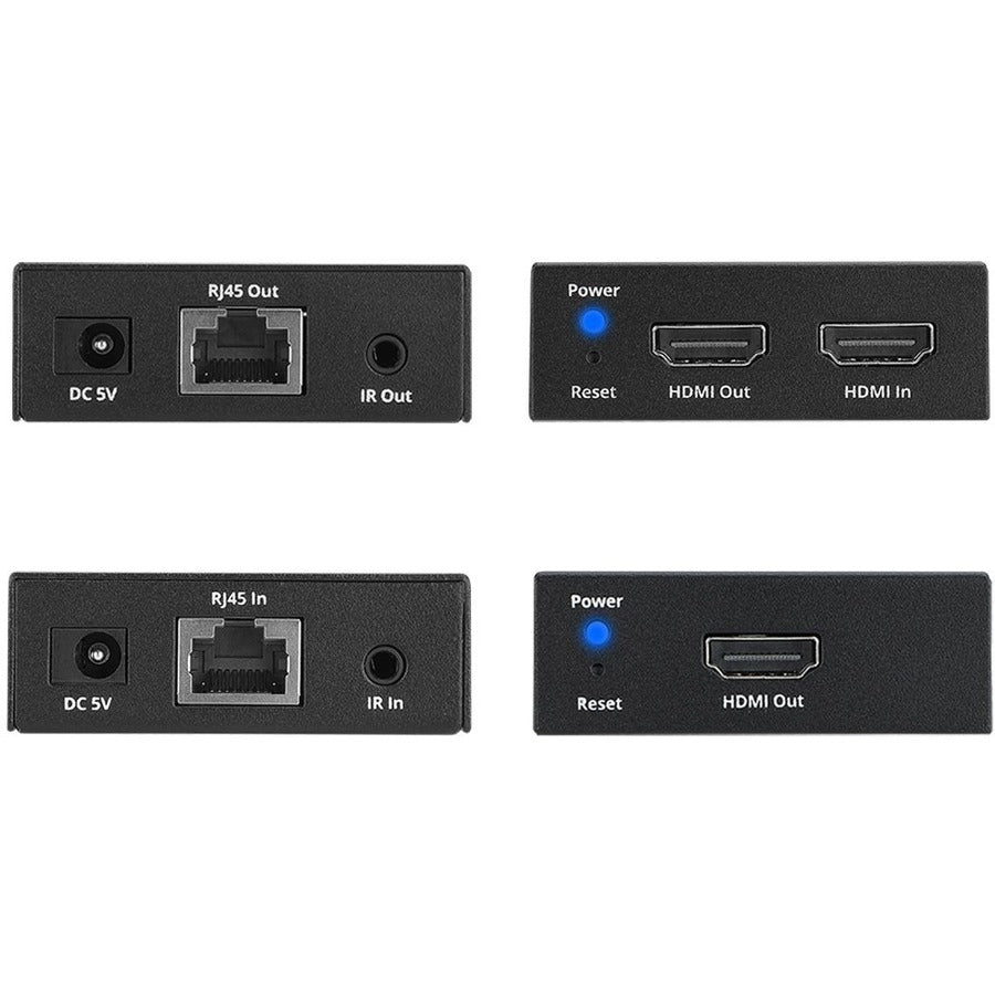 SIIG 4K60Hz HDMI over Cat6 Extender with Loopout & IR - 50m- HDMI Extender- Auto Downscaling CE-H27K11-S1